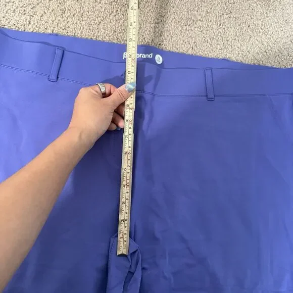 Betabrand Vibrant Blue Flare Pants - Picture 7 of 10